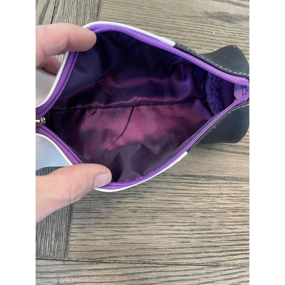 Younique Jan 2017 Kudos Zipper Makeup Bag Purple White Never Used
